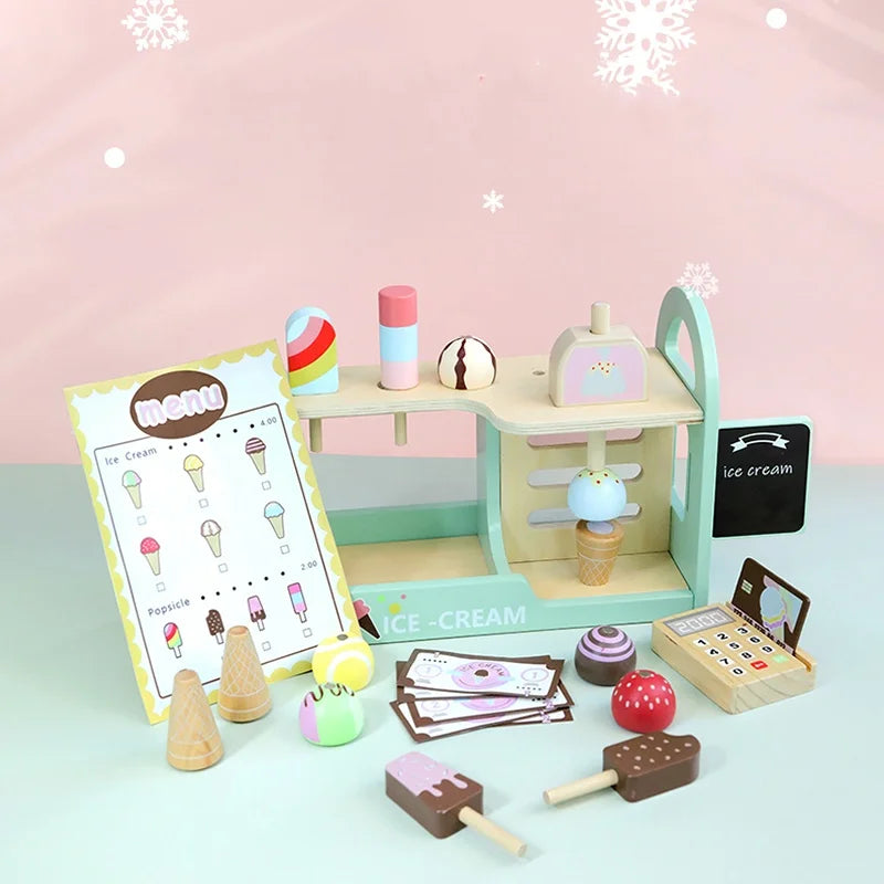 Ice Cream Counter Playset
