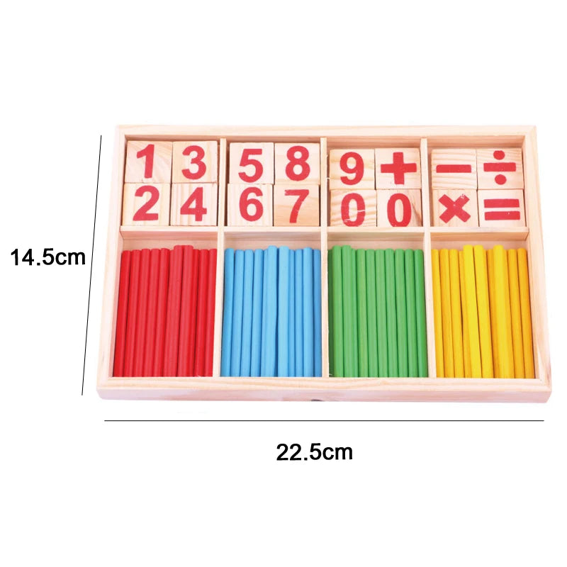 Wooden Montessori Puzzles – Educational Kids Toy