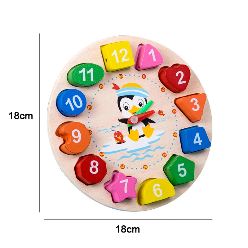 Wooden Montessori Puzzles – Educational Kids Toy
