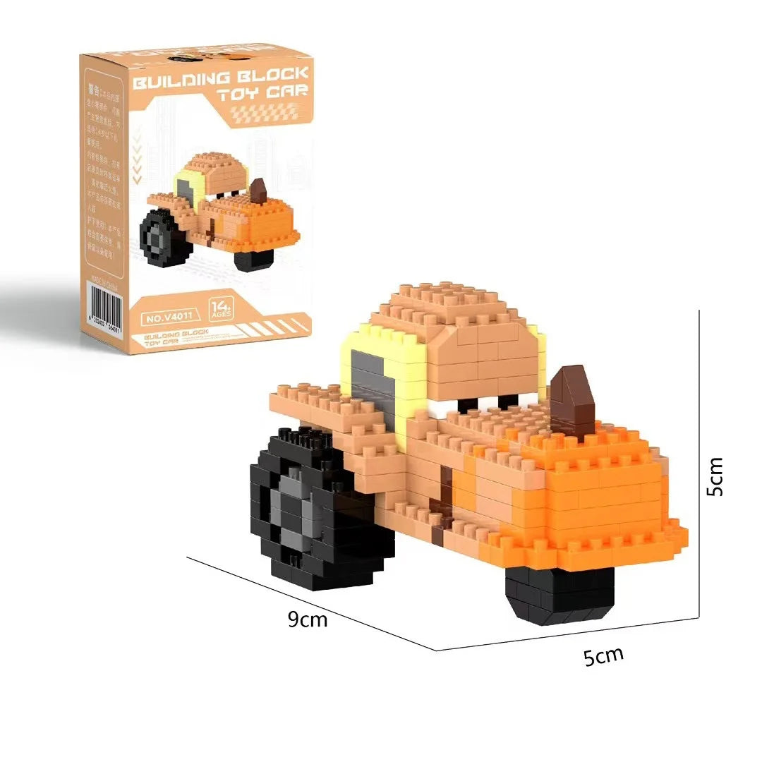 Building Block Toy Cars – Assorted Vehicles