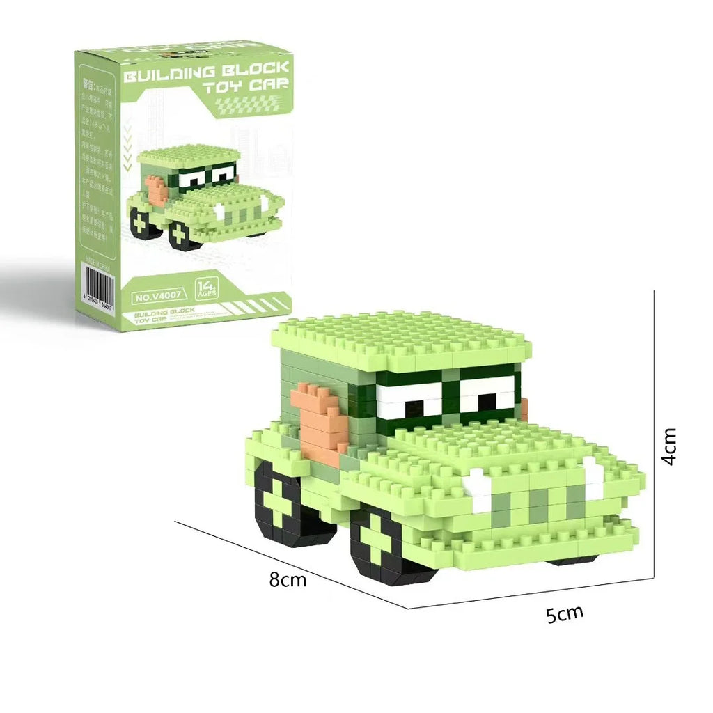 Building Block Toy Cars – Assorted Vehicles