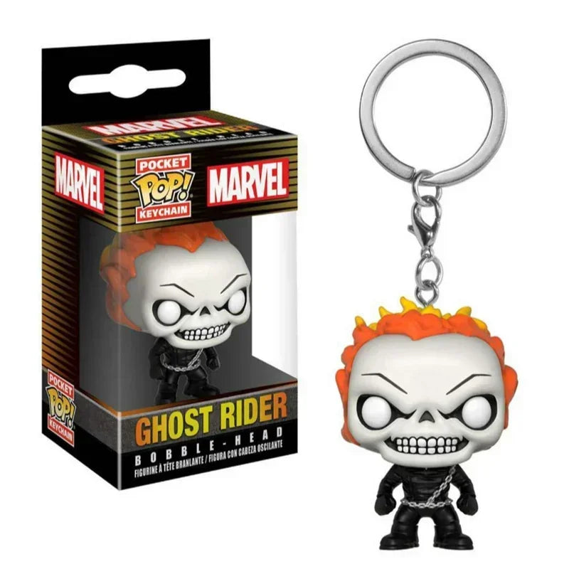 Superhero Keychain Figures