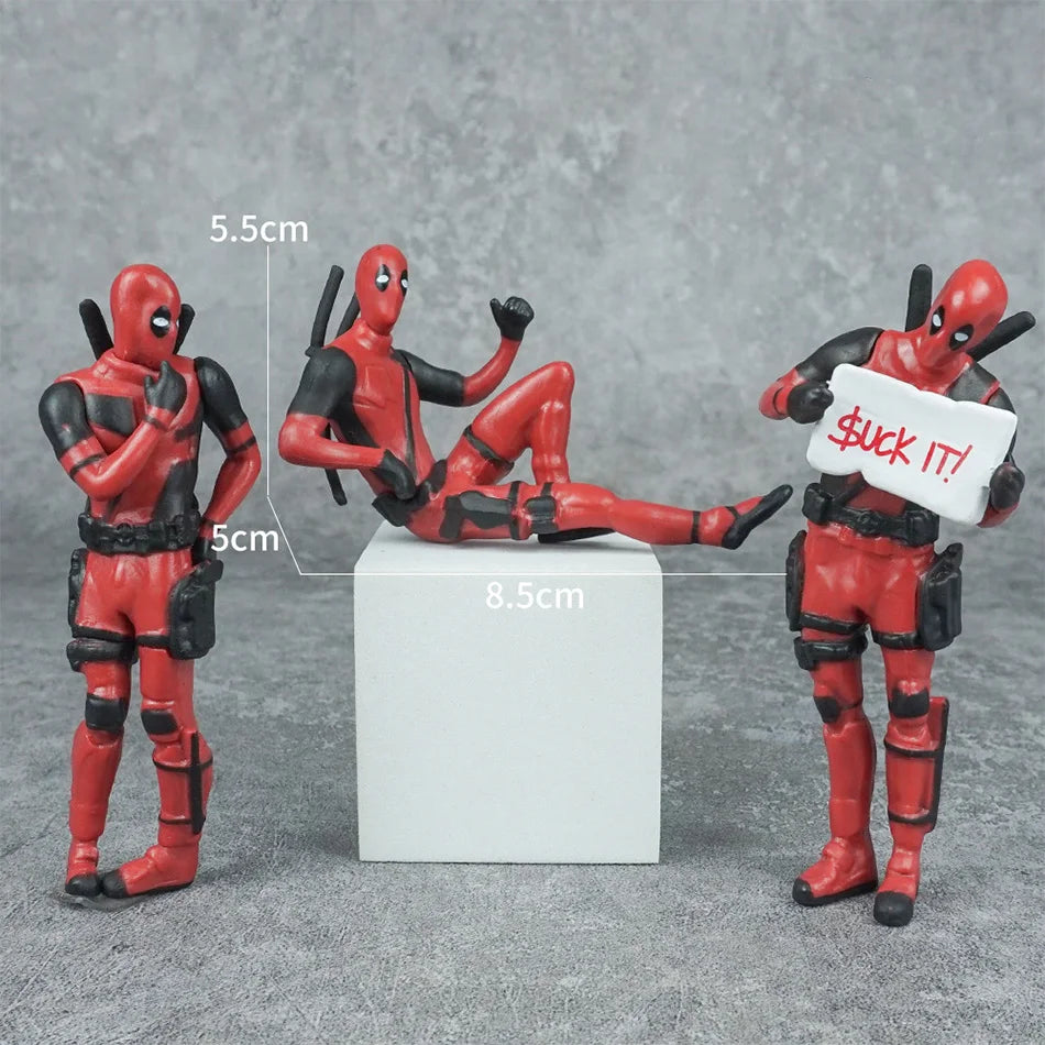 Deadpool Mini Desk Figures