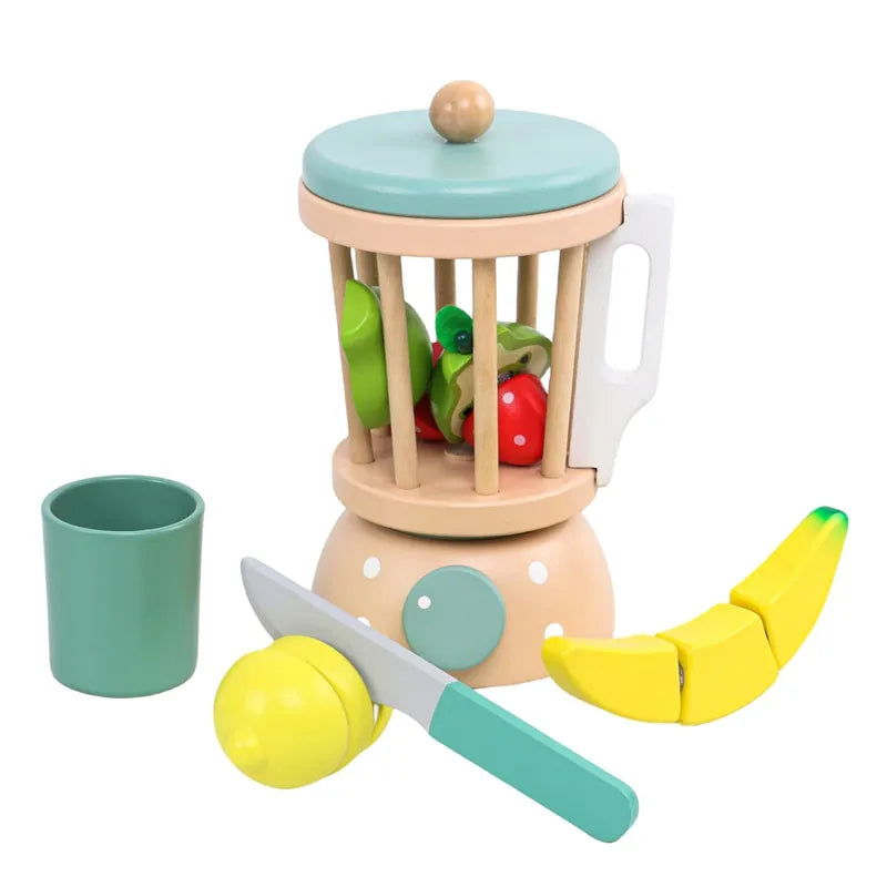 Wooden Pretend Kitchen Playset