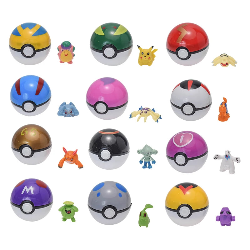 Pokémon Poké Ball Figures