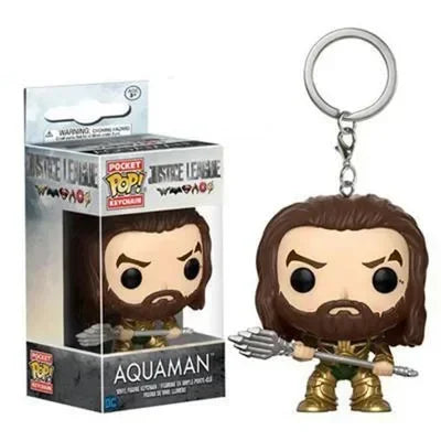 Superhero Keychain Figures