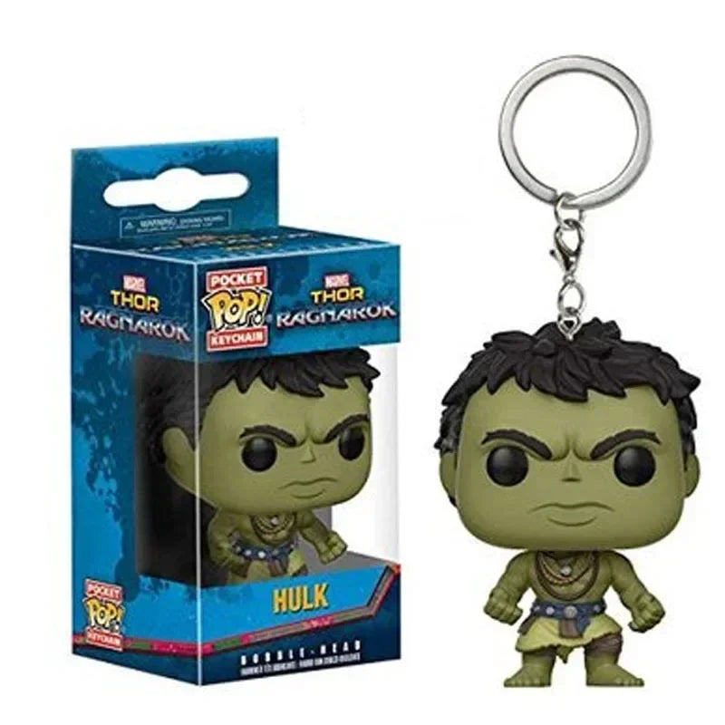 Superhero Keychain Figures