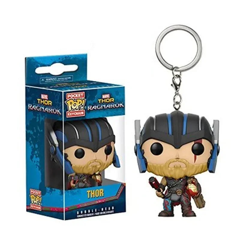 Superhero Keychain Figures