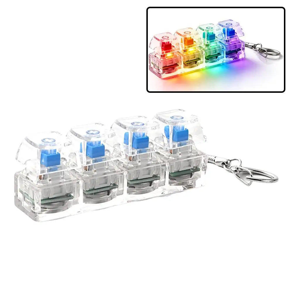 LED Fidget Keychain – Stress Relief Toy