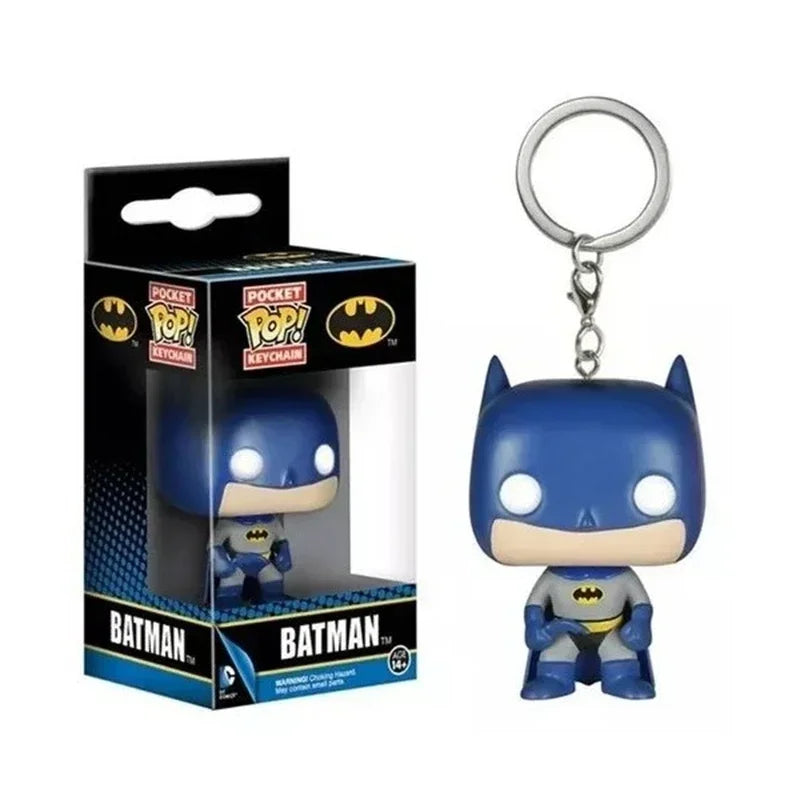Superhero Keychain Figures