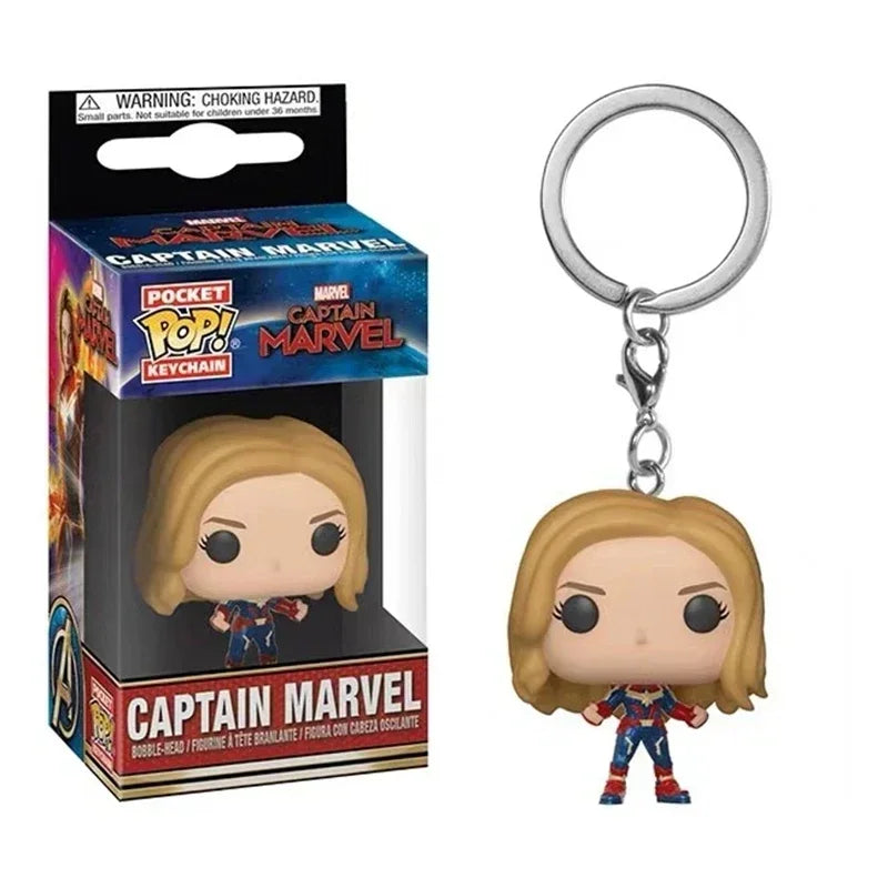 Superhero Keychain Figures