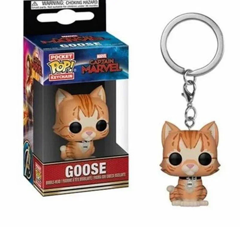 Superhero Keychain Figures