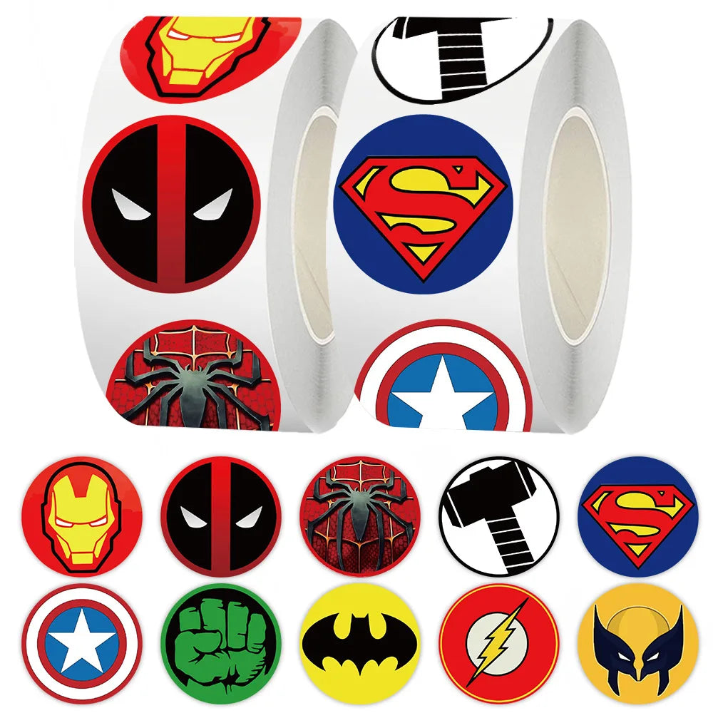 Marvel Sticker Roll – 500pc
