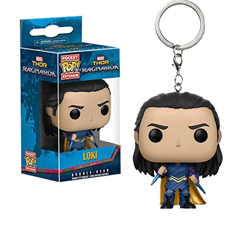 Superhero Keychain Figures