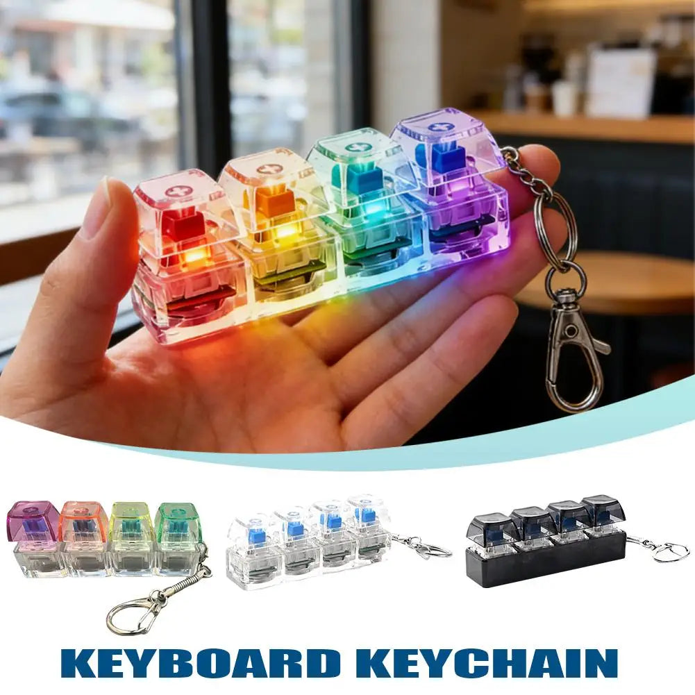 LED Fidget Keychain – Stress Relief Toy