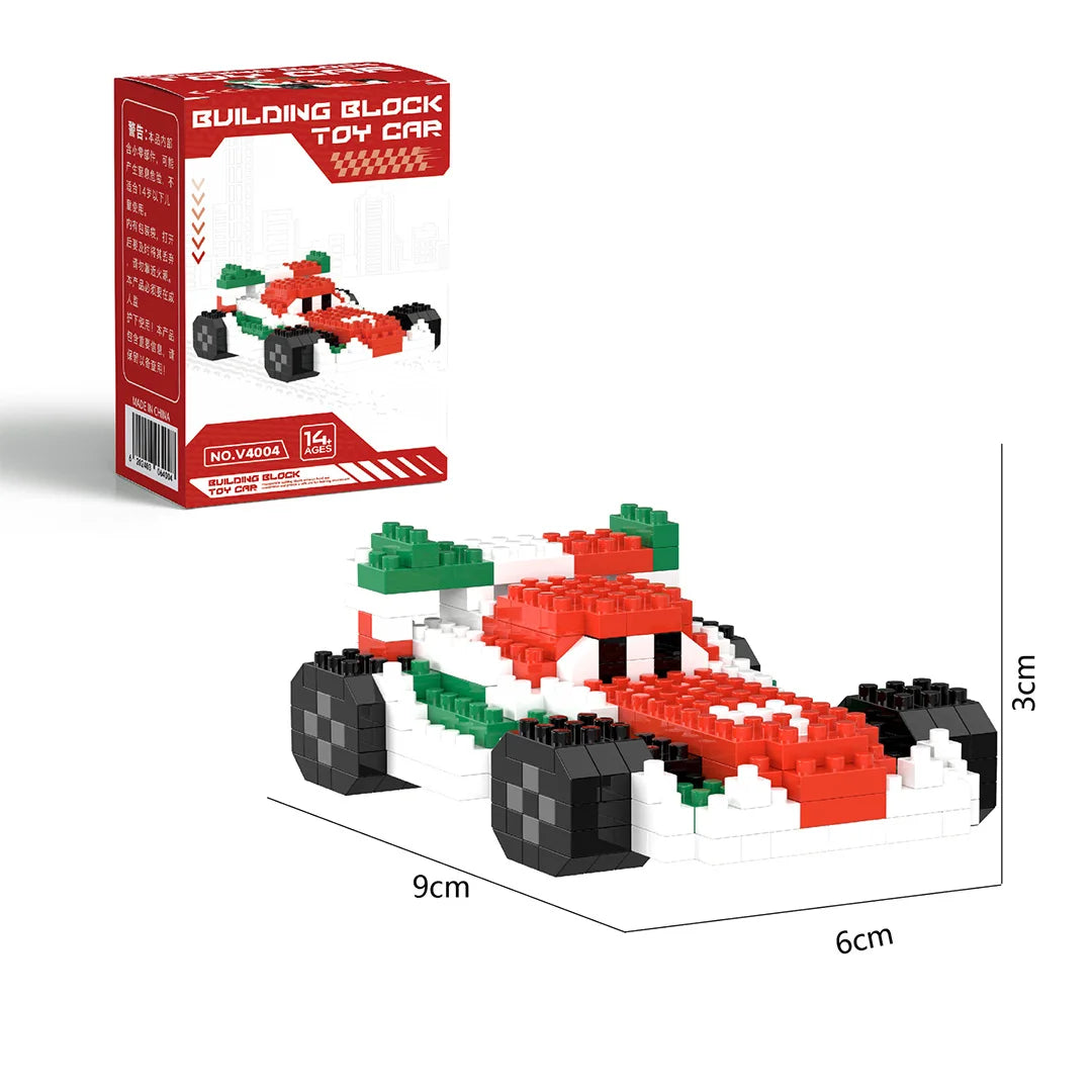 Building Block Toy Cars – Assorted Vehicles