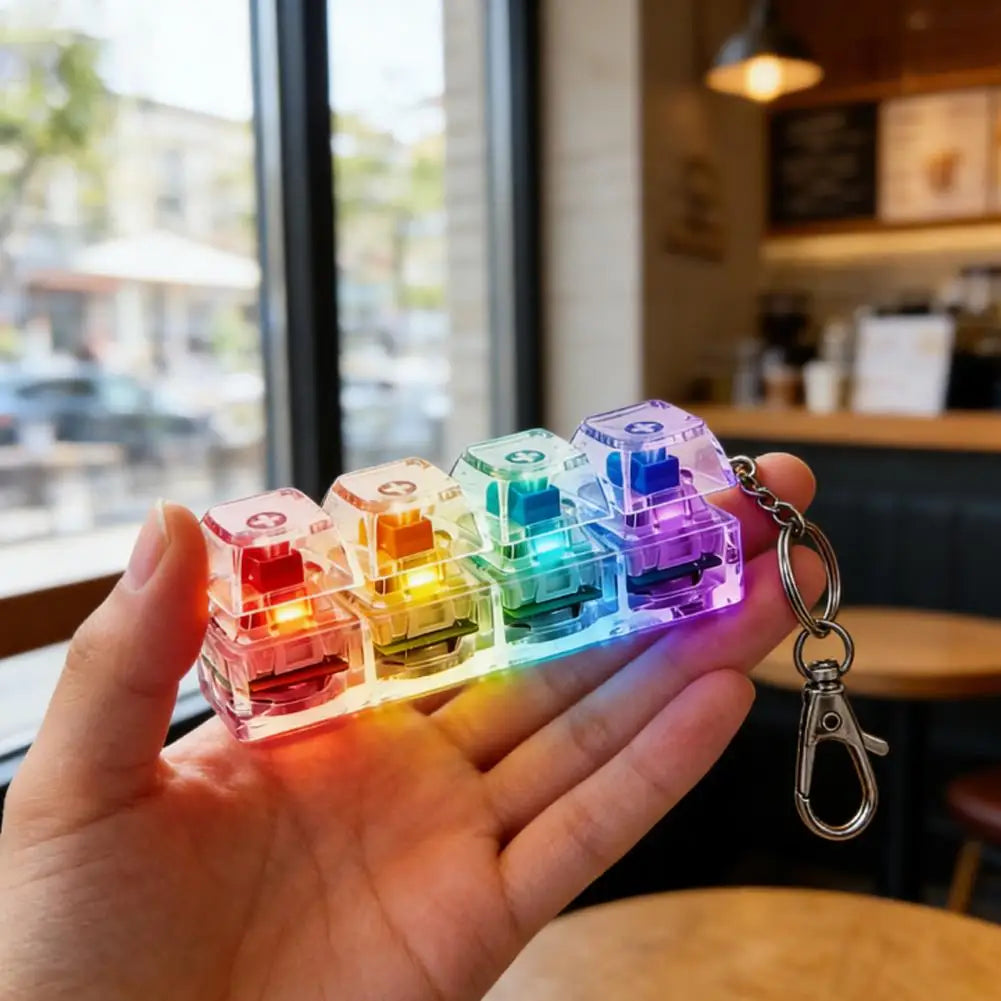LED Fidget Keychain – Stress Relief Toy