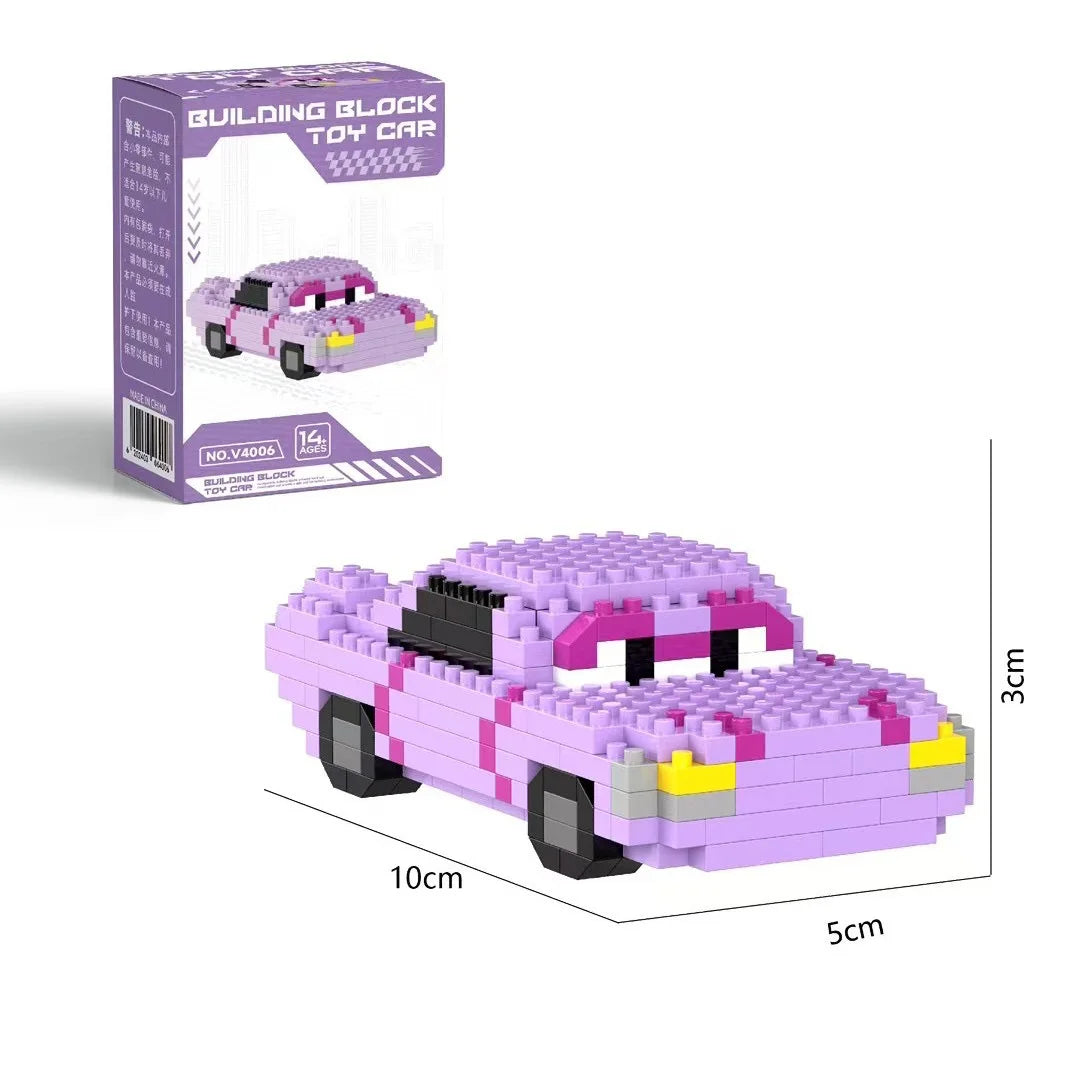 Building Block Toy Cars – Assorted Vehicles