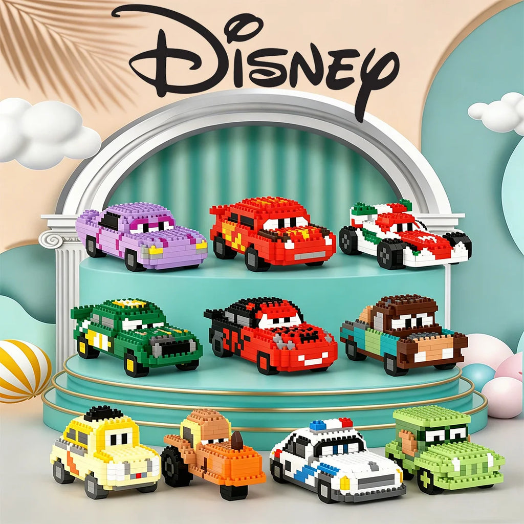 Building Block Toy Cars – Assorted Vehicles