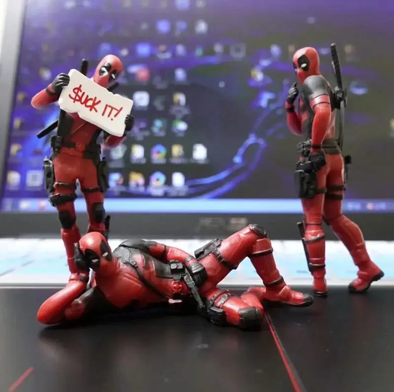 Deadpool Mini Desk Figures