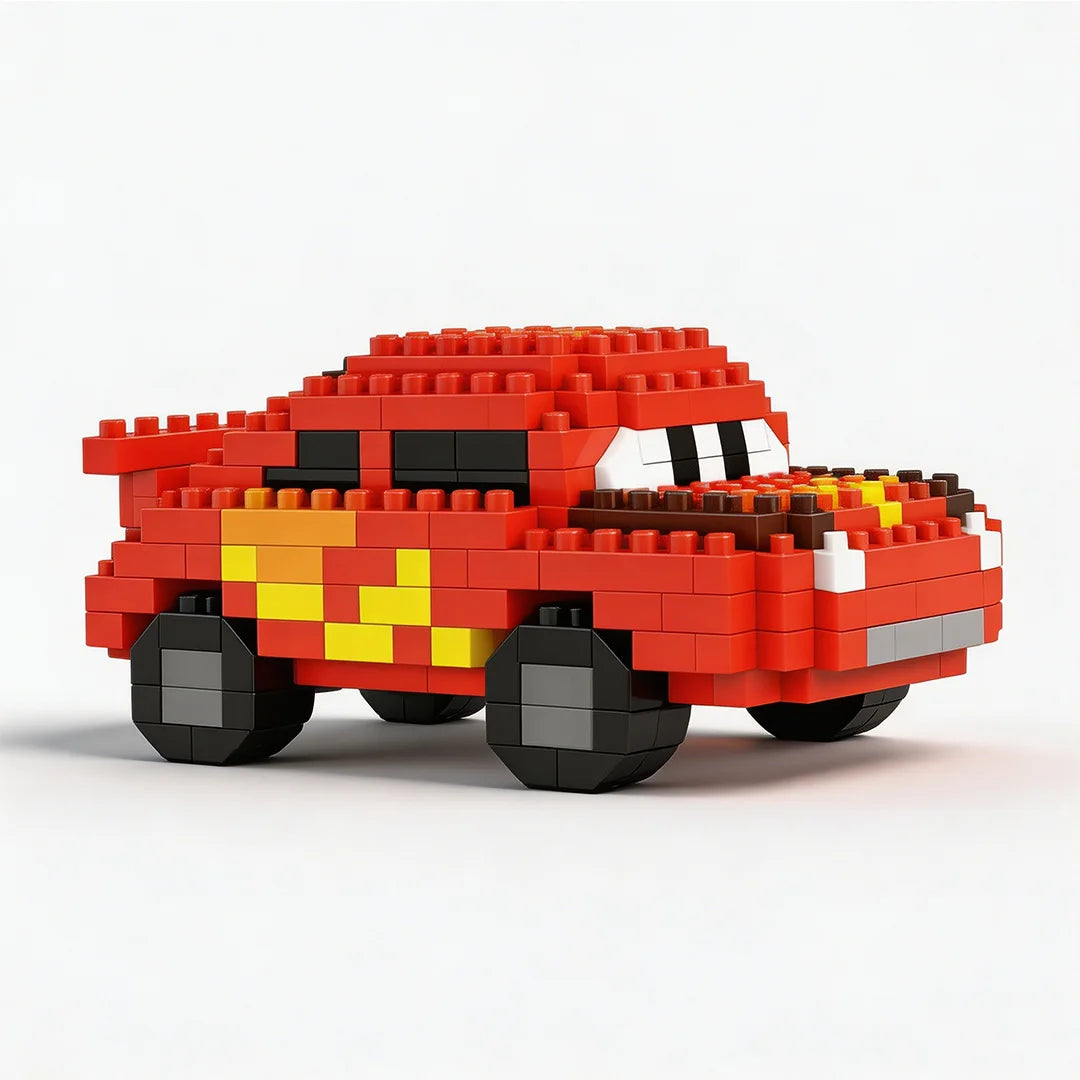 Building Block Toy Cars – Assorted Vehicles