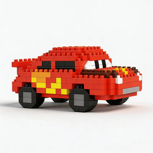 Building Block Toy Cars – Assorted Vehicles