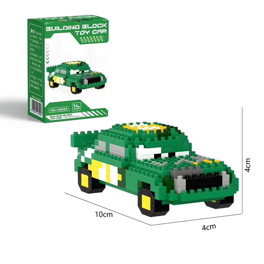 Building Block Toy Cars – Assorted Vehicles