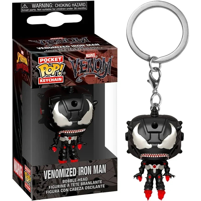 Superhero Keychain Figures