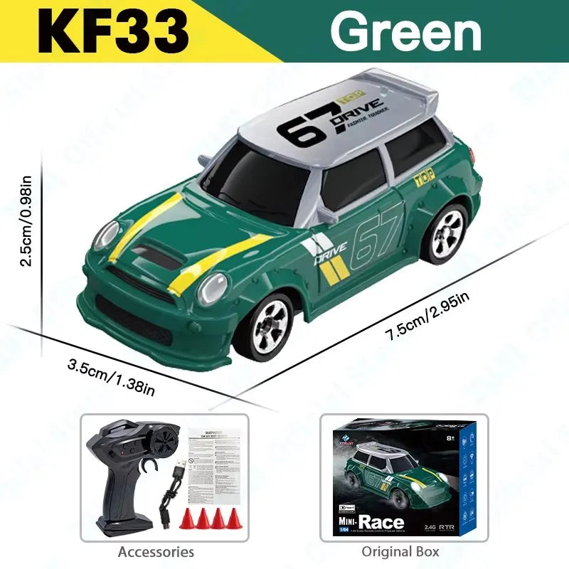 Mini RC Drift Car – Remote Control Toy for Kids