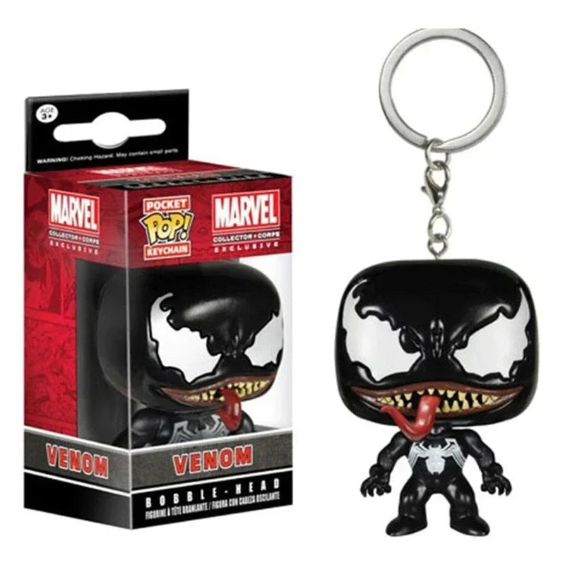 Superhero Keychain Figures