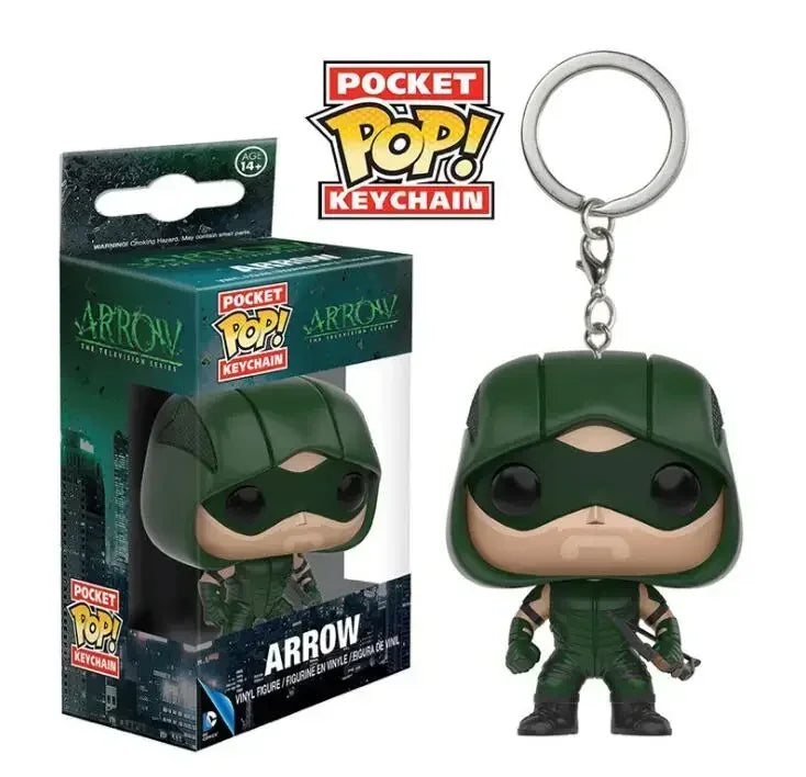 Superhero Keychain Figures