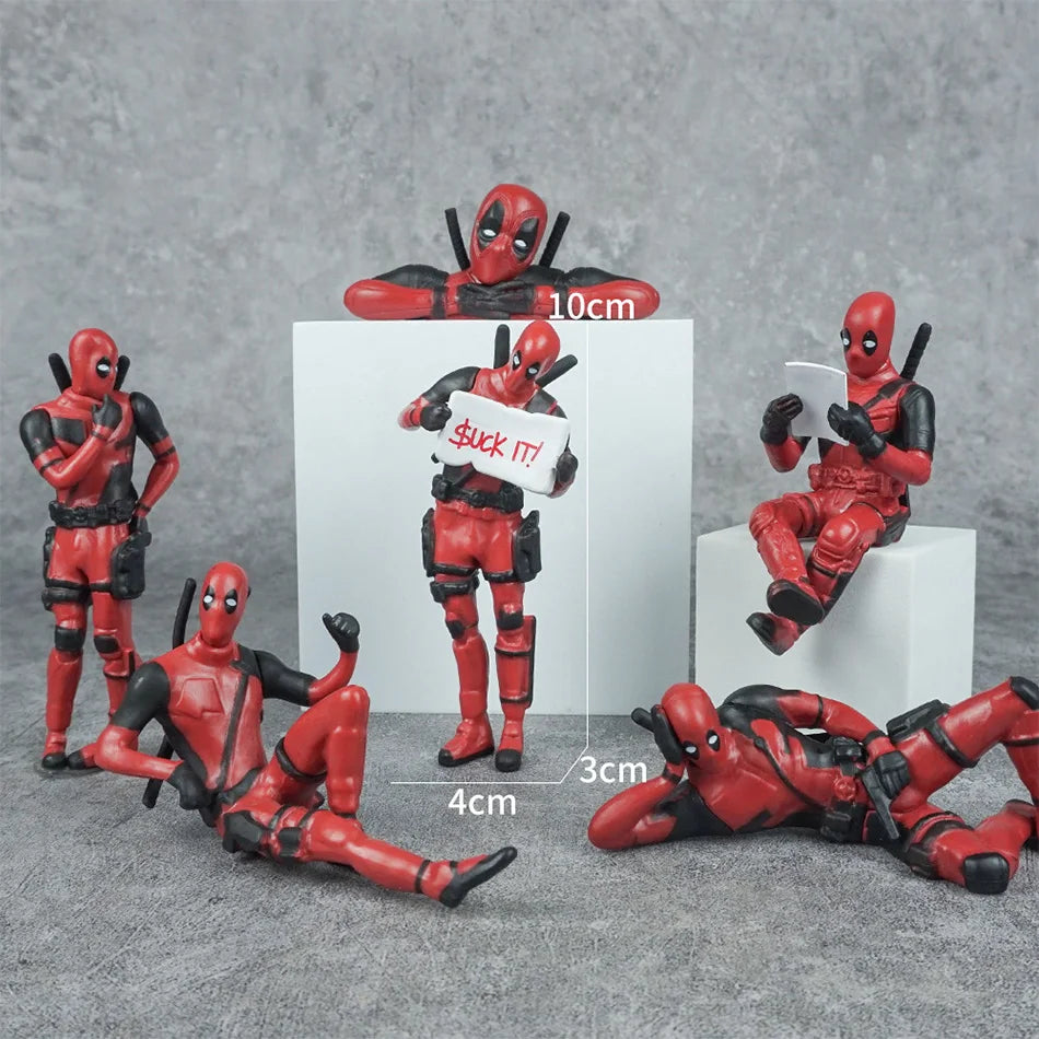 Deadpool Mini Desk Figures