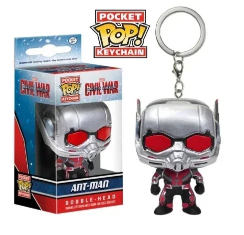 Superhero Keychain Figures
